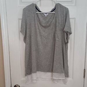 Secret Treasures Plus Size Sleepwear Pajama Shirt b580